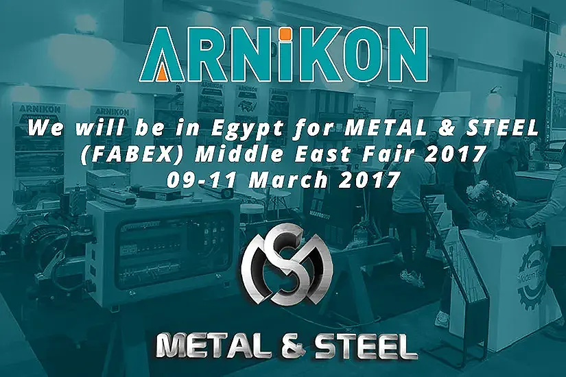 Nous allons à l'Egypte Fabex Metal & Steel Exhibition.