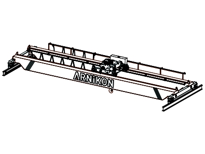 Dessin technique de pont roulant